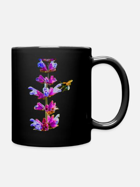 Le bourdon suce le nectar - Mug uni - noir