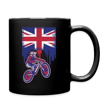 british bike - Full Colour Mug - black - Right