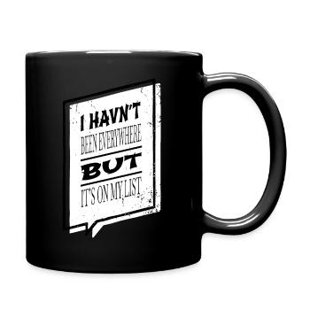 bday artistic sayings funny camping funny - Tasse einfarbig - Schwarz - Rechts