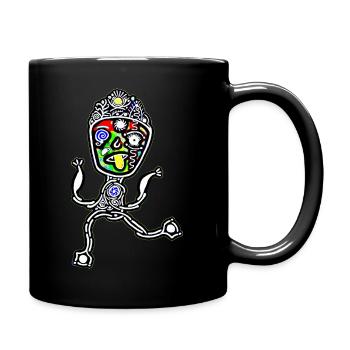 Miss Sunshine - Full Colour Mug - black - Right