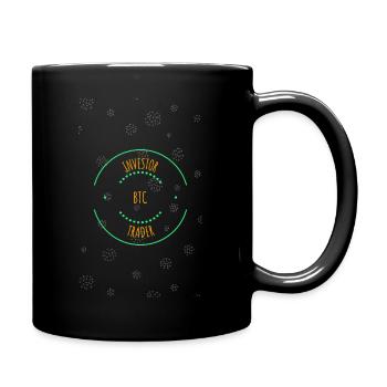 BTC Investor Trader - Tasse einfarbig - Schwarz - Rechts