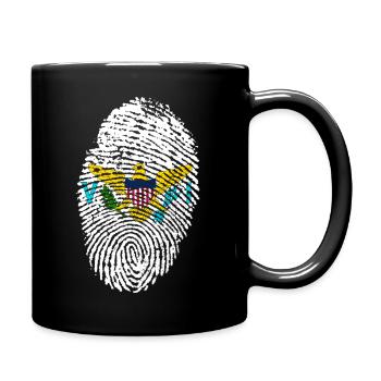 Virgin Islands - Full Colour Mug - black - Right