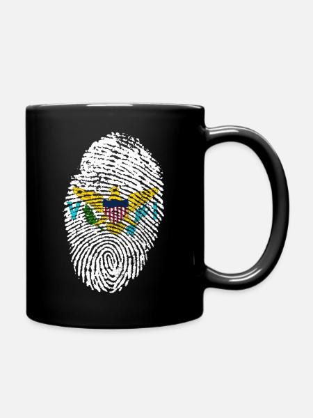 Virgin Islands - Full Colour Mug - black