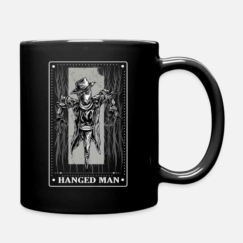 Gothic - Hanged Man - Tarot Card Design - Full Colour Mug - black