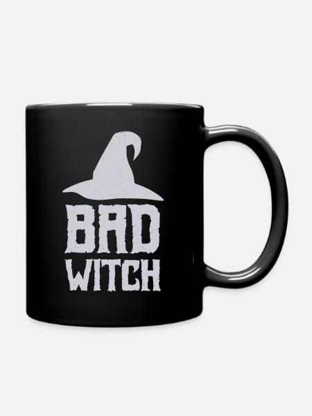 Halloween - BAD WITCH - Full Colour Mug - black