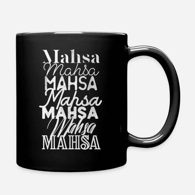 Mahsa - Tasse einfarbig - Schwarz