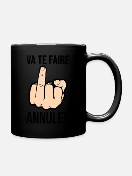 L'annulaire - full color - Mug uni - noir
