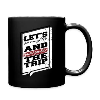 Joke Bodybuilding Bubaprints Dino Gift Idea - Full Colour Mug - black - Right