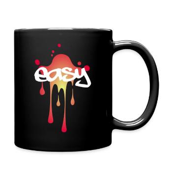 easy - Tasse einfarbig - Schwarz - Rechts