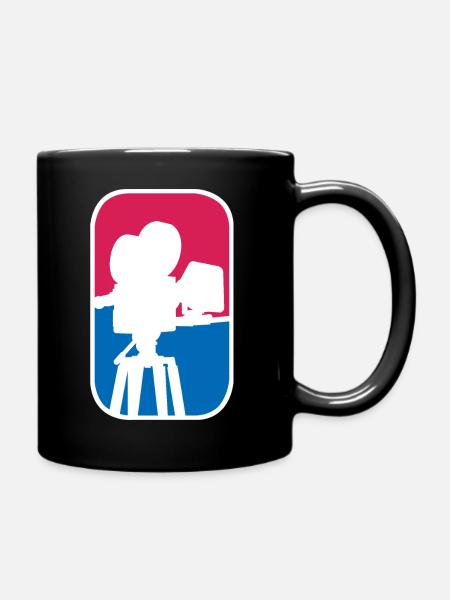 Film Video Kamera Fotograf lustiges Geschenk - Tasse einfarbig - Schwarz