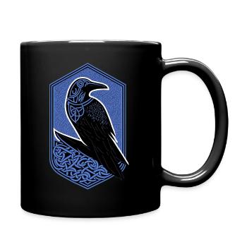 Odin's Raven - Full Colour Mug - black - Right