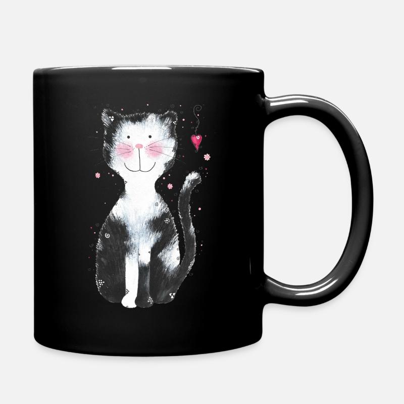 Chat Hansi - Mug uni - noir
