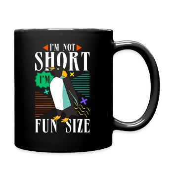 I'm not short, I'm fun size - Full Colour Mug - black - Right