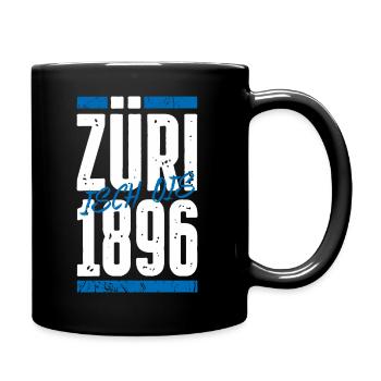 Züri - Tasse einfarbig - Schwarz - Rechts