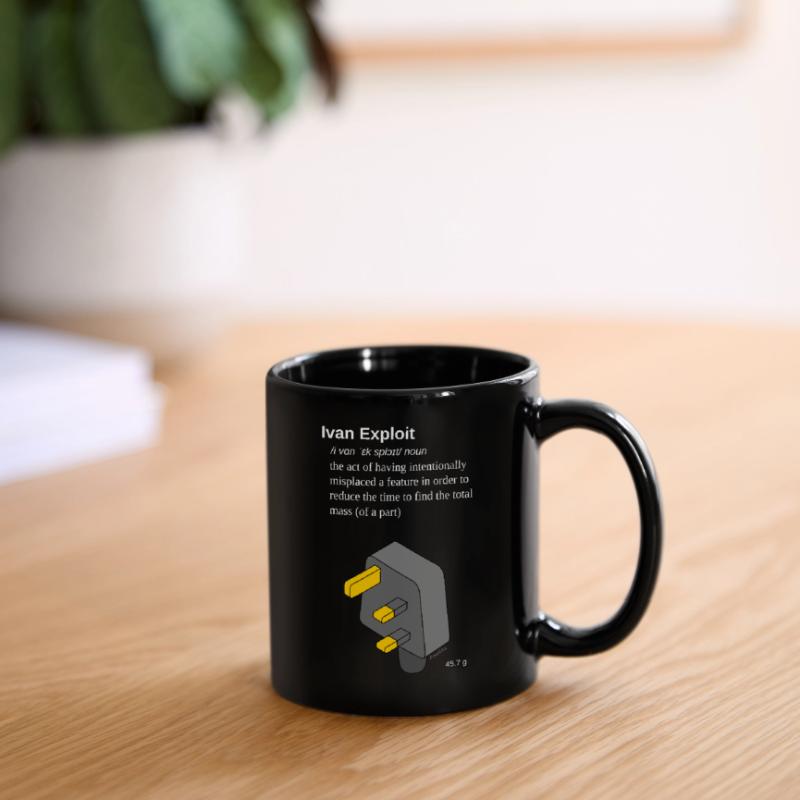 Ivan Exploit - 3D CAD Speedmodeling - UK version Full Colour Mug