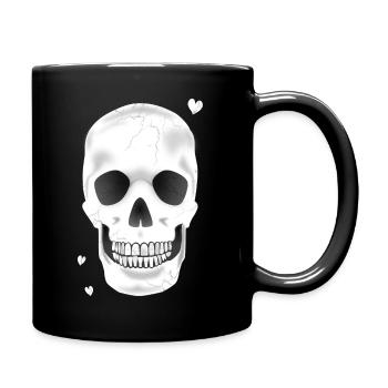 Skull - Full Colour Mug - black - Right