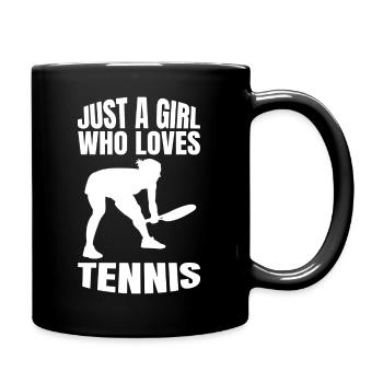 Tennis Club Tennis Players Tennis Tennis Lovers - Full Colour Mug - black - Right