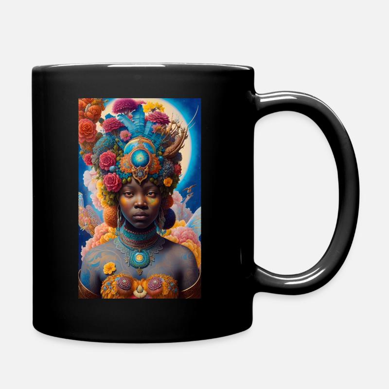 Flora - Mug uni - noir