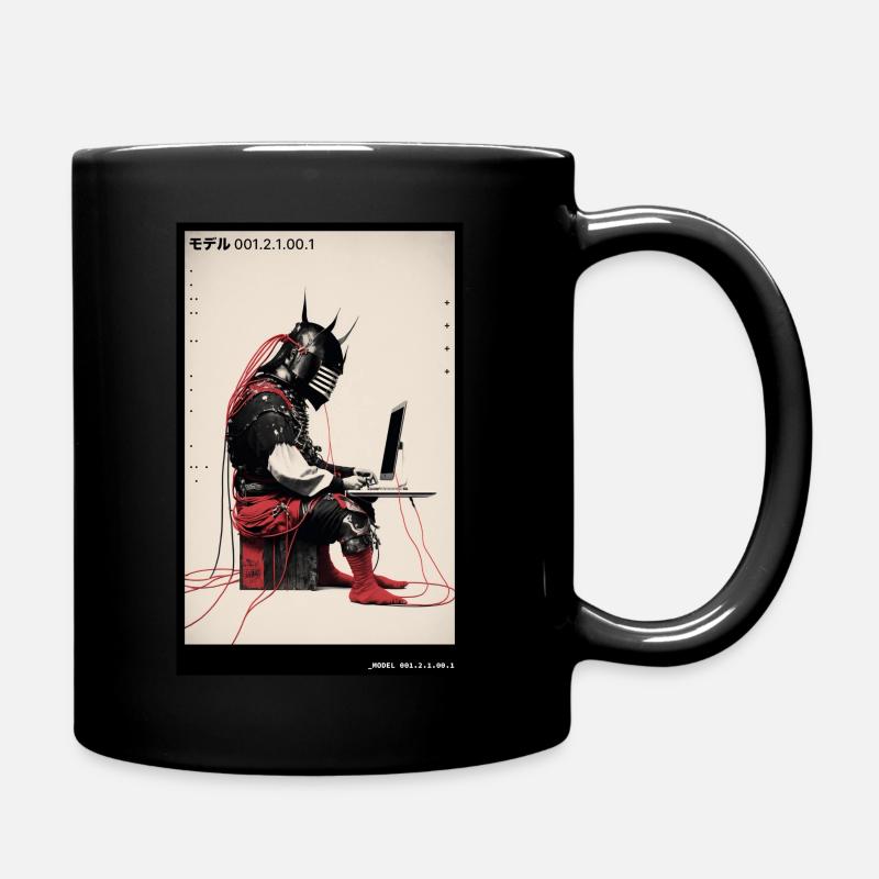 The Modern Samurai - 01 - Tasse einfarbig - Schwarz