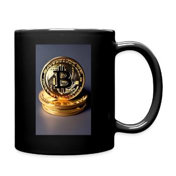Bitcoin 01 - Mug uni - noir - Droite