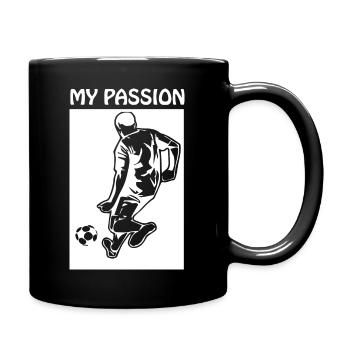 Fußball Soccer - Full Colour Mug - black - Right