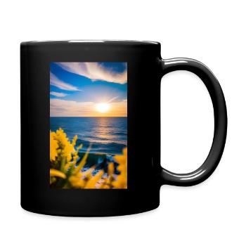 Sunset - Full Colour Mug - black - Right