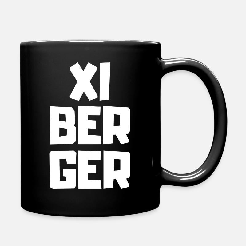 Xiberg, Vorarlberg - Tasse einfarbig - Schwarz