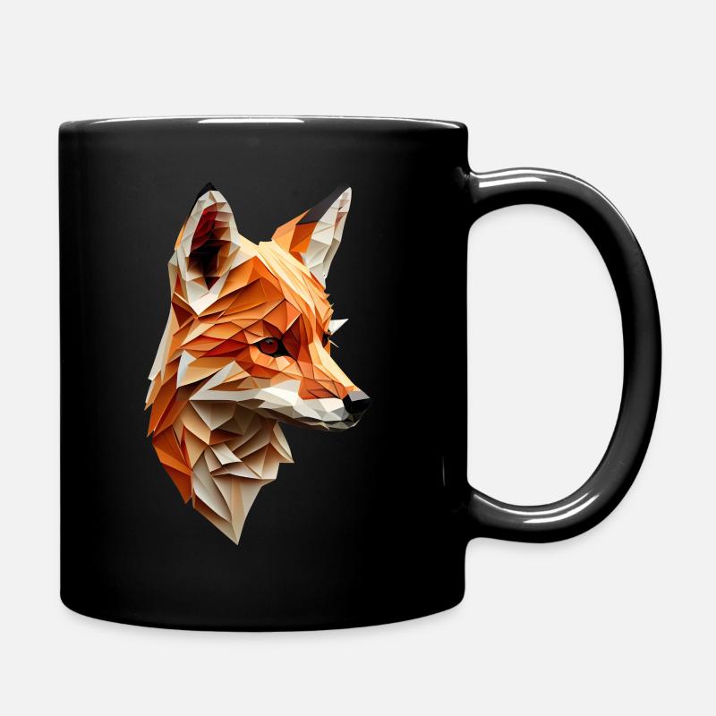 Polygon | Red Fox - Tasse einfarbig - Schwarz