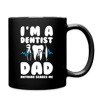 Dentist Dad - Full Colour Mug - black - Right