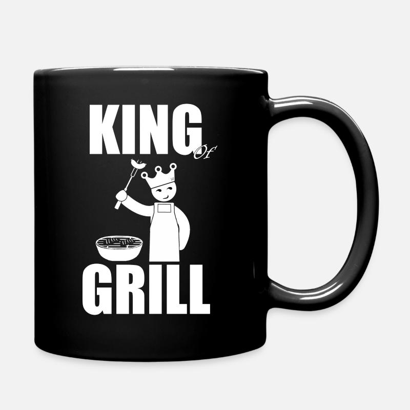 ROI DU GRILL - Mug uni - noir