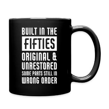 Built in the fifties original & unrestored some - Tasse einfarbig - Schwarz - Rechts