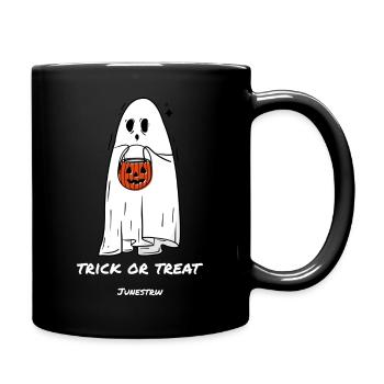 Süßer Geist - Tasse einfarbig - Schwarz - Rechts