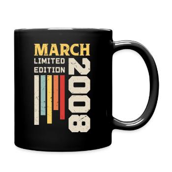 March 2008 - Birthday Gift March 2008 March - Full Colour Mug - black - Right