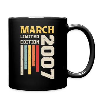 March 2007 - Birthday Gift March 2007 March - Full Colour Mug - black - Right