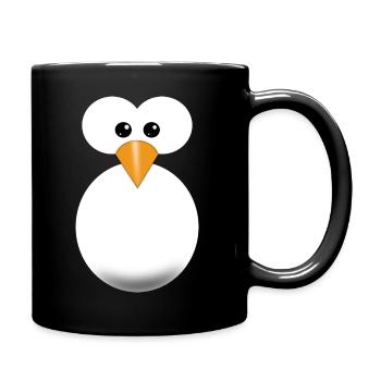 Penguin - Full Colour Mug - black - Right