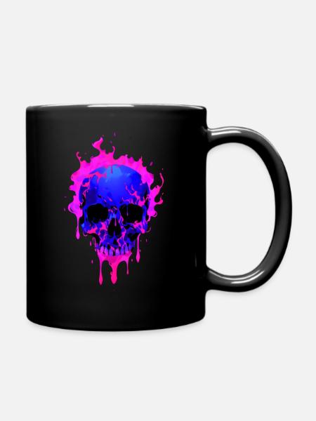 Fusion du crâne 001 - Mug uni - noir