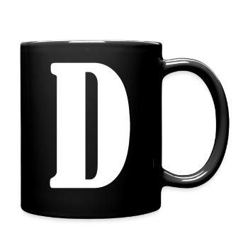 D - Full Colour Mug - black - Right