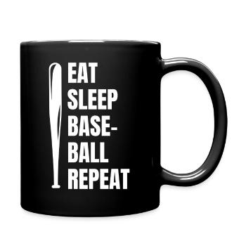 Baseball Baseball Team Baseball Player Baseballer - Full Colour Mug - black - Right