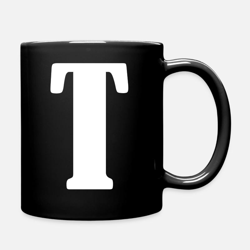 T - Tasse einfarbig - Schwarz