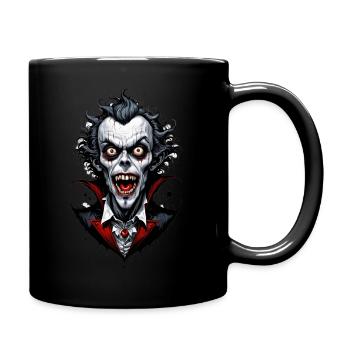 un vampire souriant 2 - Mug uni - noir - Droite