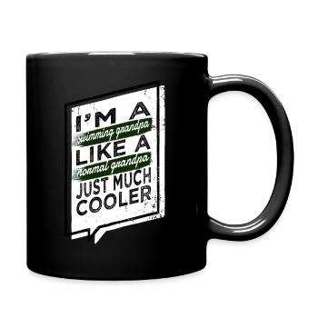 Happy Swim Team Tshirts Gift Idea - Full Colour Mug - black - Right