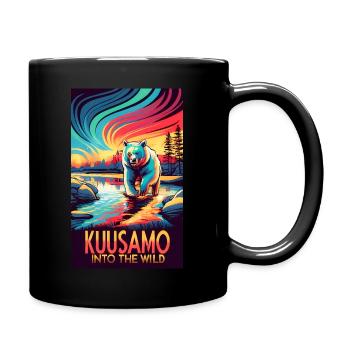 Kuusamo Into The Wild - Full Colour Mug - black - Right