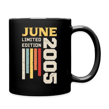 June 2005 - Birthday gift June 2005 June - Full Colour Mug - black - Right
