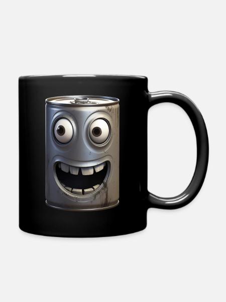 Étain - Mug uni - noir