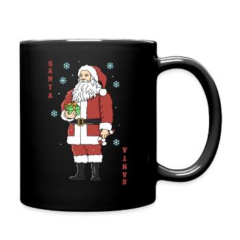I Got Santa - Full Colour Mug - black - Right