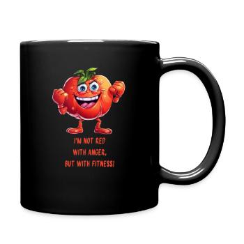 Tommy the tomato miracle - Full Colour Mug - black - Right