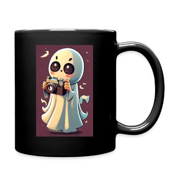 Fotogeist - Tasse einfarbig - Schwarz - Rechts