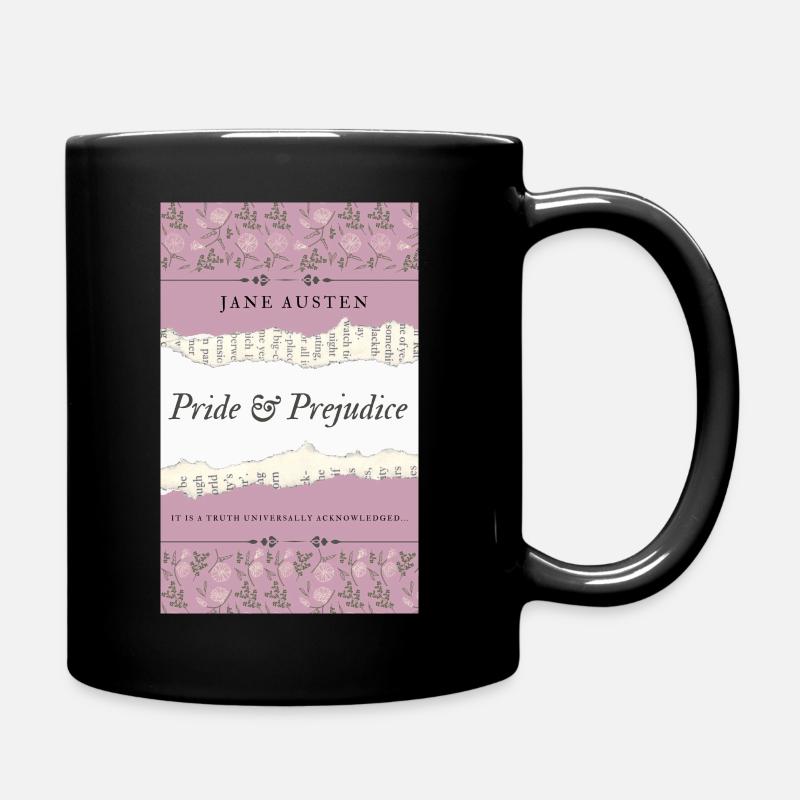 Jane Austen - Pride & Prejudice - Mug uni - noir