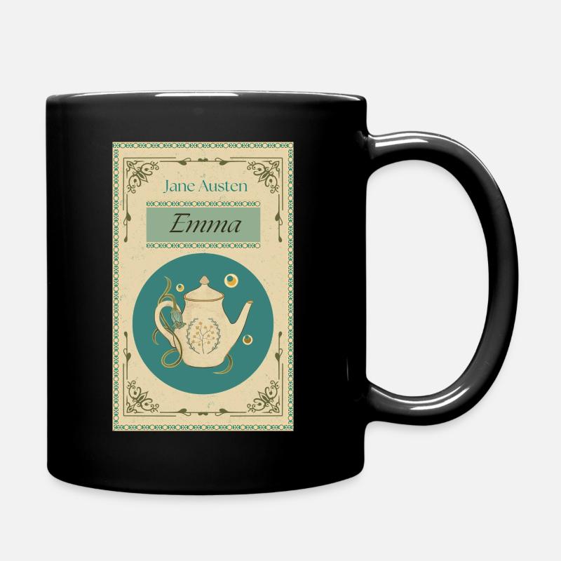 Emma - Jane Austen - Full Colour Mug - black