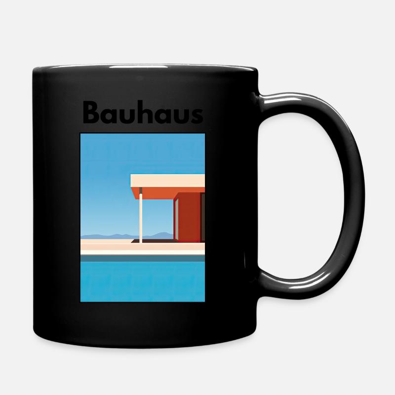 Bauhaus - Full Colour Mug - black